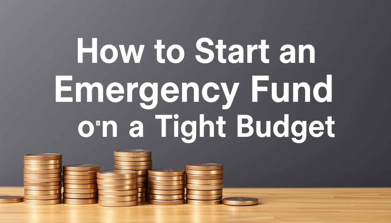 How to Start an Emergency Fund on a Tight Budget as a Single Parent