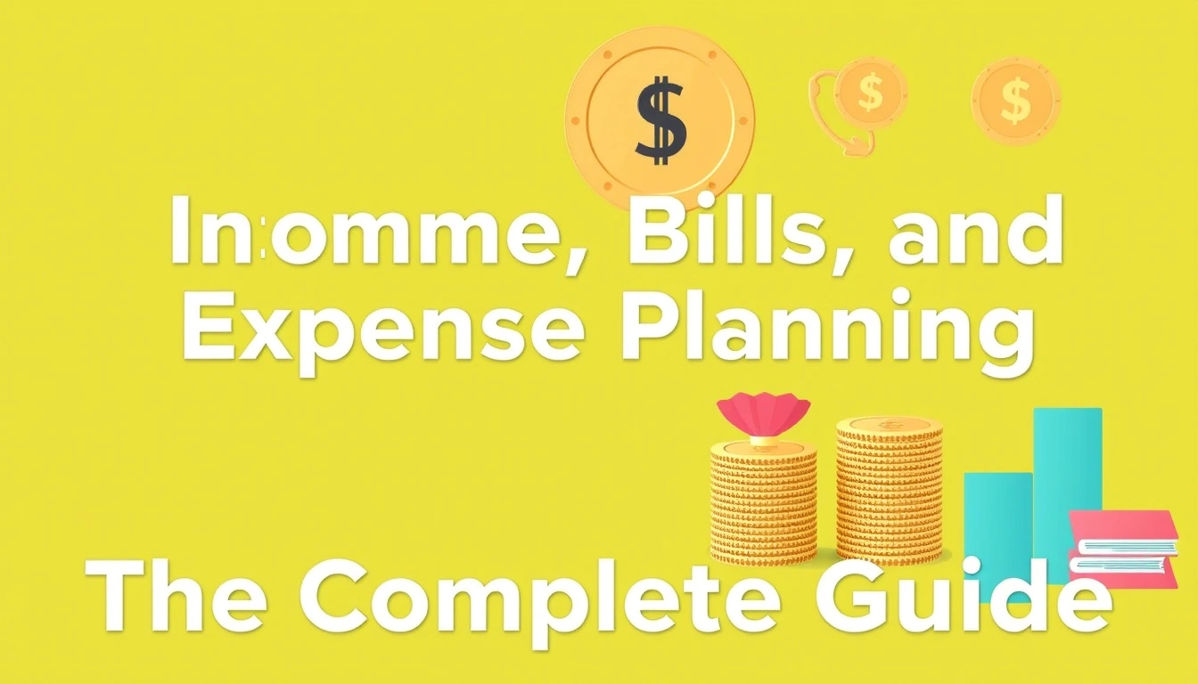Income, Bills, and Expense Planning — The Complete Guide
