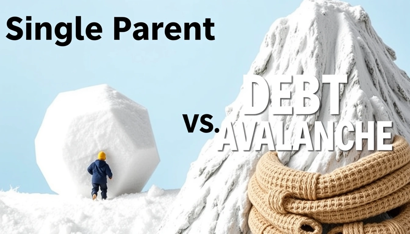 Single Parent Debt Snowball vs Debt Avalanche